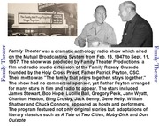 Family Theater cover art