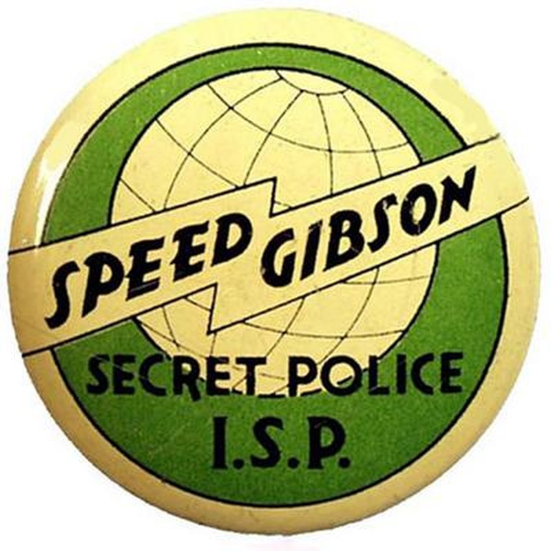 Speed Gibson of the International Secret Police cover art